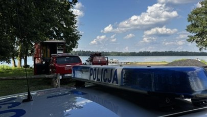 Dramat na jeziorze Sasek Mały. Poszukiwania wędkarza przerwane 