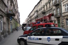Dramat w centrum Łodzi