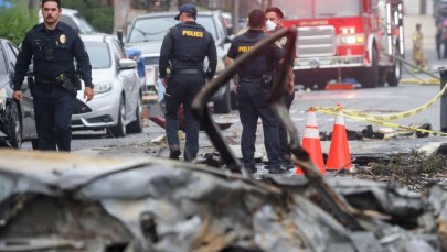 Dramat w San Diego: Niewielki samolot spadł na domy