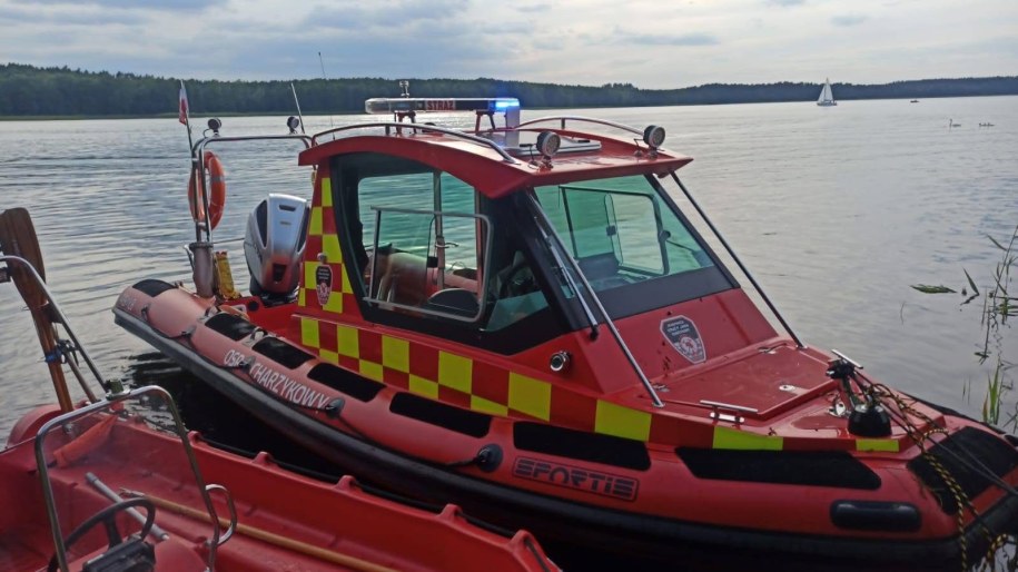 Dramat w Starym Młynie. Strażacy wyłowili ciało nurka /KP PSP w Chojnicach /Materiały prasowe