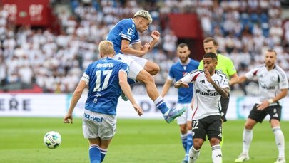 Dramatyczna końcówka meczu Legii z Banikiem