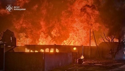 Dramatyczna noc w Kijowie. Zmasowany atak rosyjskich dronów, są ofiary