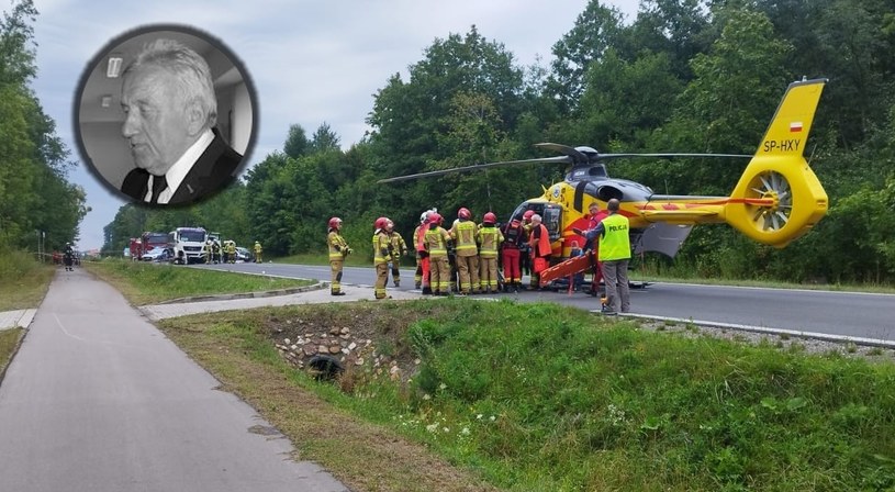 Dramatyczne chwile na drodze. Nie żyje działacz PSL Marian Tokarski