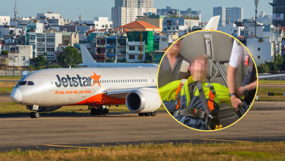 Dramatyczne chwile na lotnisku. Pasażerowie obezwładnili uzbrojonego nastolatka