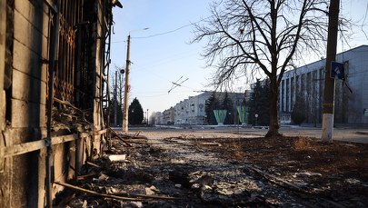 Dramatyczne nagranie z Bachmutu. Rakieta trafiła w grupę wolontariuszy