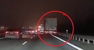 Dramatyczne sceny na autostradzie A4. Pijany rajd rumuńskiego kierowcy tira