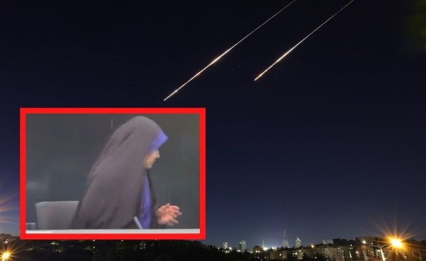 Dramatyczne sceny w irańskiej telewizji. Jest nagranie