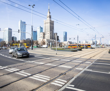 Dramatyczny spadek ruchu w Warszawie