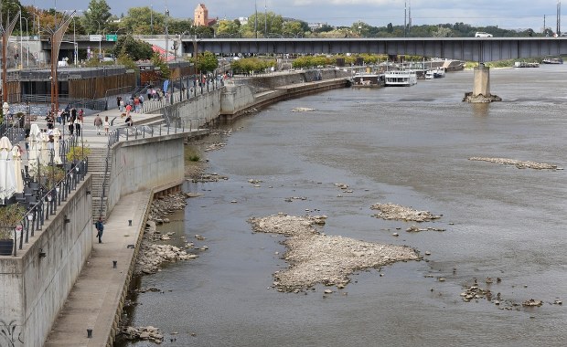 Dramatyczny stan wody w Wiśle. Absolutny rekord