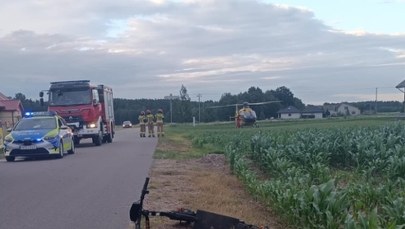 Dramatyczny wypadek na hulajnodze. Dwóch nastolatków w szpitalu 