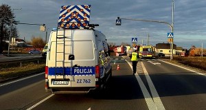Dramatyczny wypadek przy przejściu dla pieszych. Lądował LPR