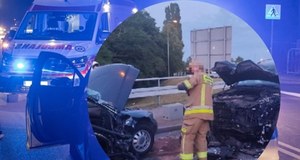 Dramatyczny wypadek w Opolu. Dwie osoby w stanie krytycznym 