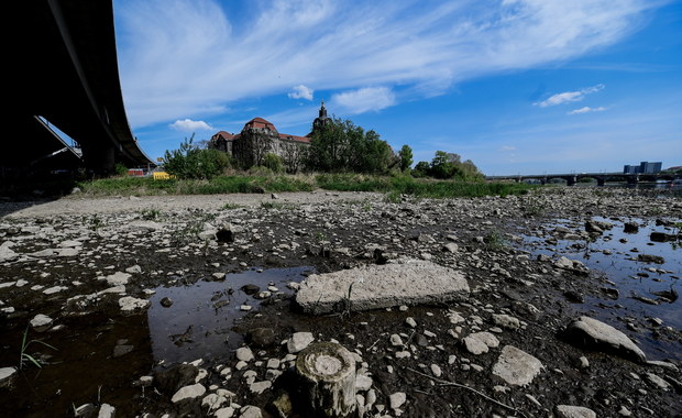 Drastycznie niski poziom Warty. "Zakręcenie kranu ma znaczenie" 