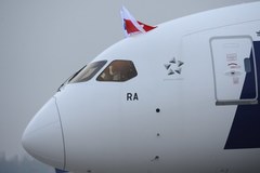 Dreamliner wylądował w Warszawie!