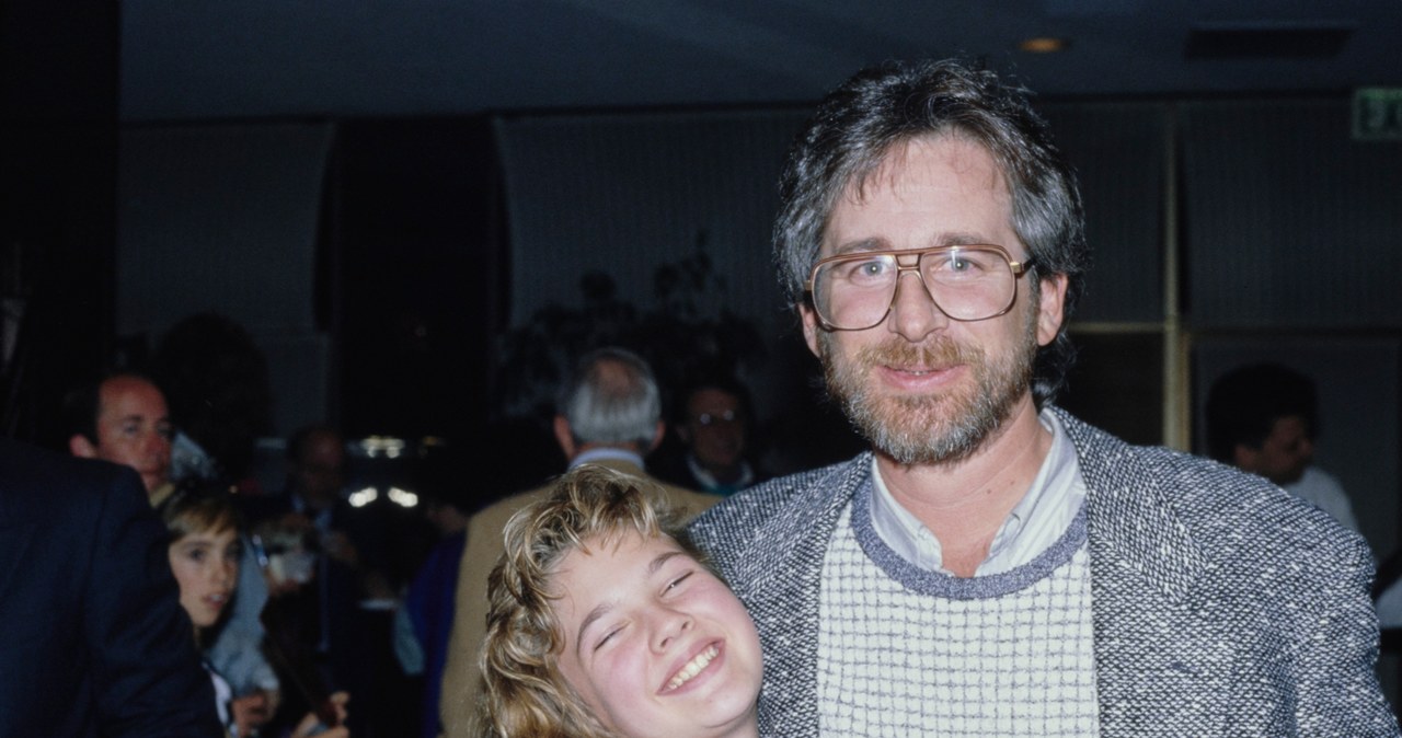 Drew Barrymore i Steven Spielberg /Vinnie Zuffante / Stringer /Getty Images