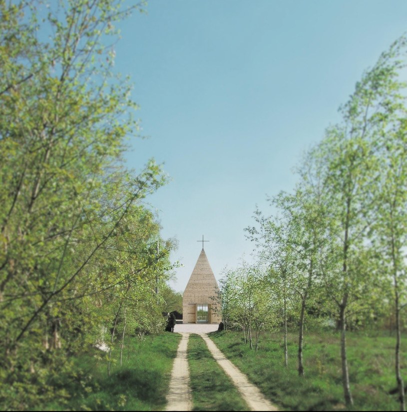 Drewniana kaplica powstała w 2011 r. Teraz idzie do rozbiórki. Źródło: Facebook @Kaplica w Tarnowie /