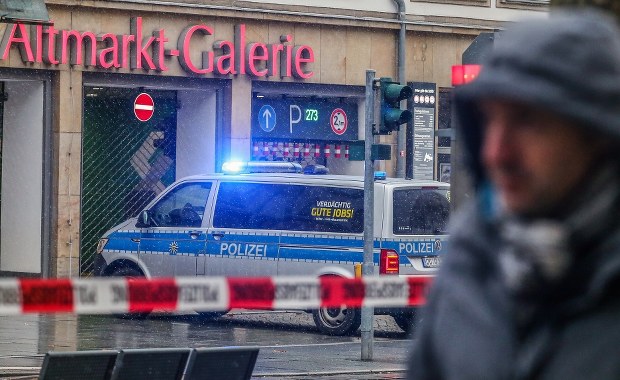 Drezno: Nie żyje napastnik, który przetrzymywał zakładników w galerii handlowej