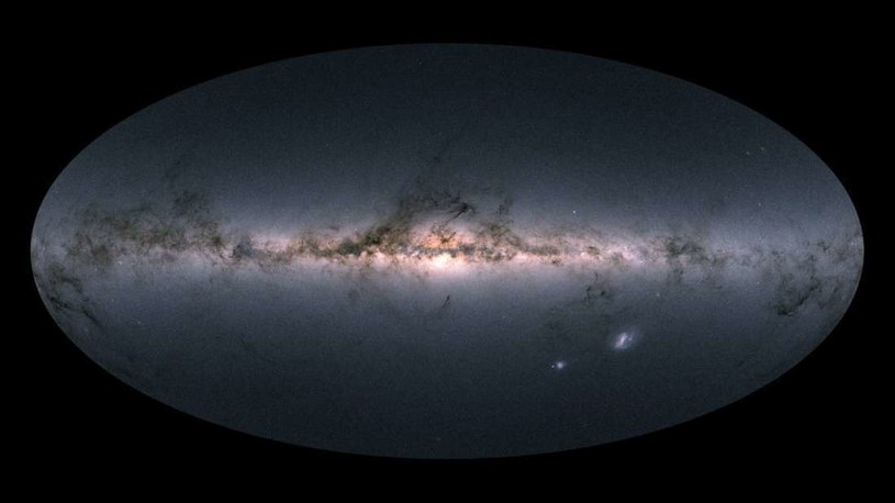 Droga Mleczna widziana okiem sondy Gaia /materiały prasowe