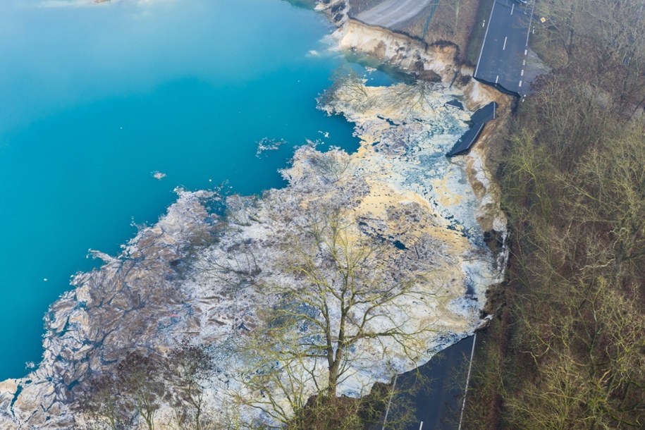 Droga nagle zniknęła /	Christoph Reichwein /PAP