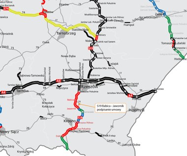 Droga S19 na Podkarpaciu. Jest umowa na odcinek Babica-Jawornik 