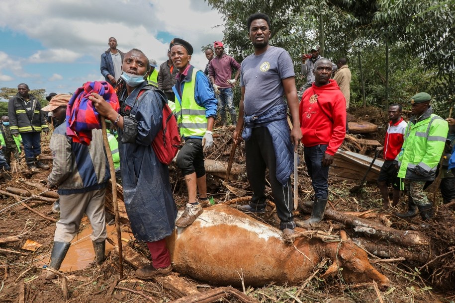 Drogi do Nairobi są nieprzejezdne /DANIEL IRUNGU  /PAP/EPA
