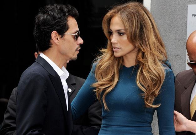 Drogi Marka Anthony'ego i Jennifer Lopez rozchodzą się fot. Kevin Winter /Getty Images/Flash Press Media