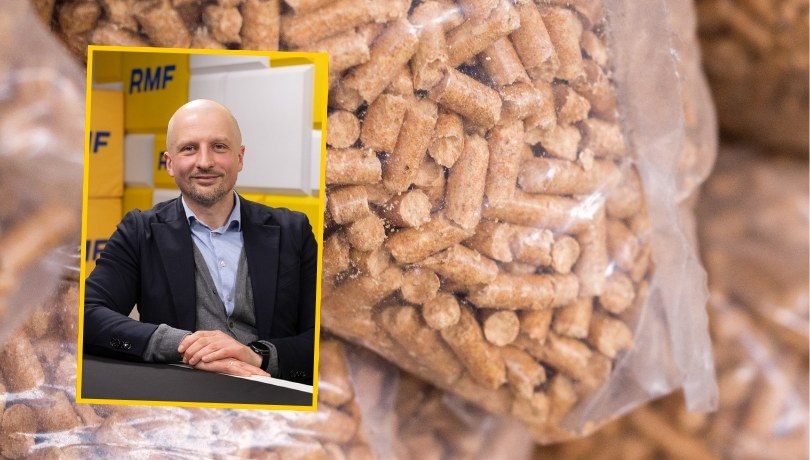 Drogi pellet. Wiceminister klimatu Mikołaj Dorożała: Łańcuchy dostaw nie były gotowe na taką zimę /Shutterstock/RMF FM/Jakub Rutka /
