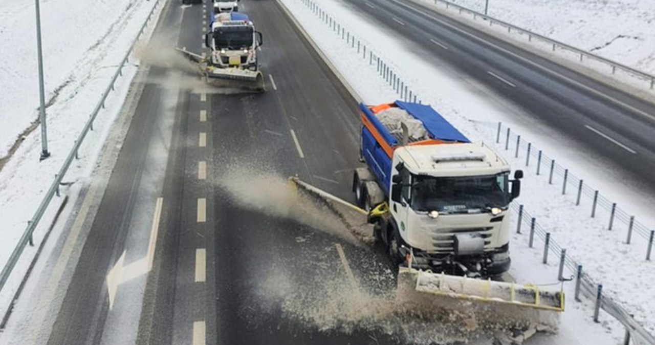 Drogowcy wydali na odśnieżanie dróg już 200 mln złotych, a zima się jeszcze nie skończyła. /GDDKiA /materiały prasowe