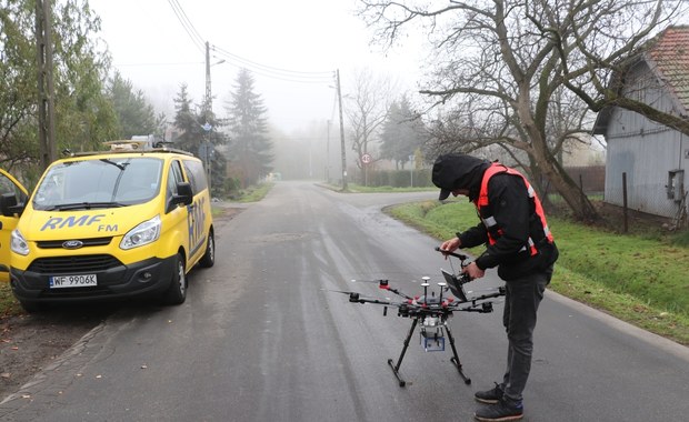 Dron kontroluje jakość powietrza w Krakowie. Sprawdza, kto łamie prawo