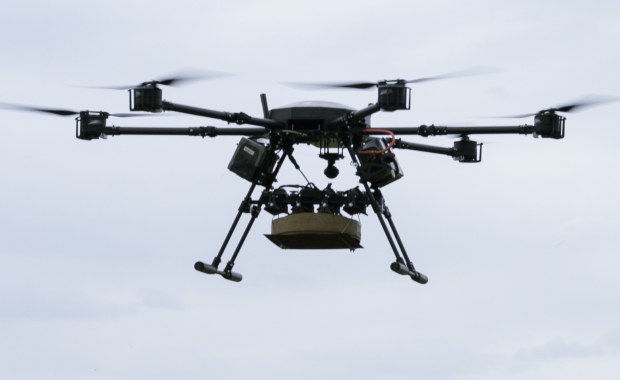 Dron lecący w kierunku Moskwy zniszczony