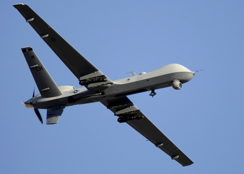Dron MQ-9 Reaper. Używane są od lat na Bliskim Wschodzie a od wybuchu wojny na Ukrainie zintensyfikowały się ich patrole nad Morzem Czarnym. /U.S. Air Force/Public domain /Wikimedia