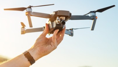 Dron nad oczyszczalnią ścieków w Małopolsce. Co na to służby?