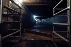 Dron podwodny bada tunel Hitlera w Strzyżowie ZDJĘCIA