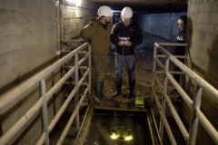 Dron podwodny bada tunel Hitlera w Strzyżowie ZDJĘCIA