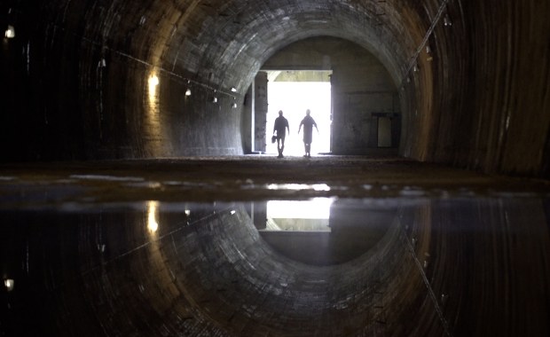 Dron podwodny sprawdza tunel Hitlera w Strzyżowie. Wiosną kolejny etap badań
