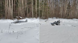 Dron spadł 80 km od Kremla. FSB znalazło w środku kilogram C-4
