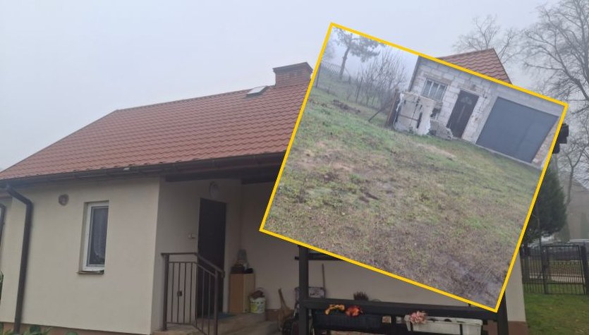 Dron spadł na gospodarstwo w Lekowie. Wiadomo, do kogo należał