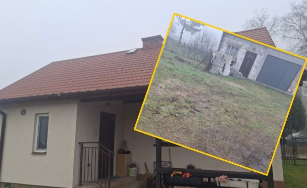 Dron spadł na gospodarstwo w Lekowie. Wiadomo, do kogo należał