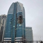 Dron uderzył blisko rezydencji Kadyrowa. Atak na symbol odbudowy Czeczenii