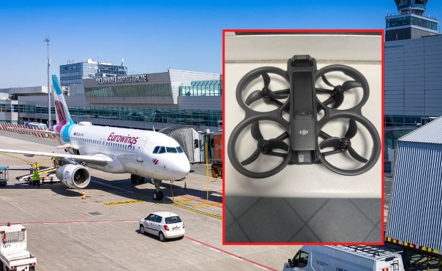 Dron w pobliżu lotniska w Pradze. Operator w rękach policji