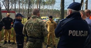 Dron znaleziony w lesie na Opolszczyźnie. Teren zabezpieczony, obowiązuje zakaz wstępu