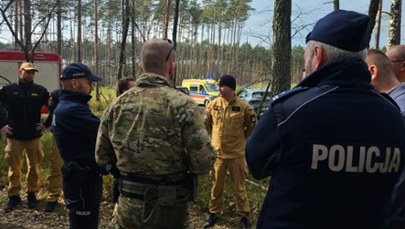 Dron znaleziony w lesie na Opolszczyźnie. Teren zabezpieczony, obowiązuje zakaz wstępu