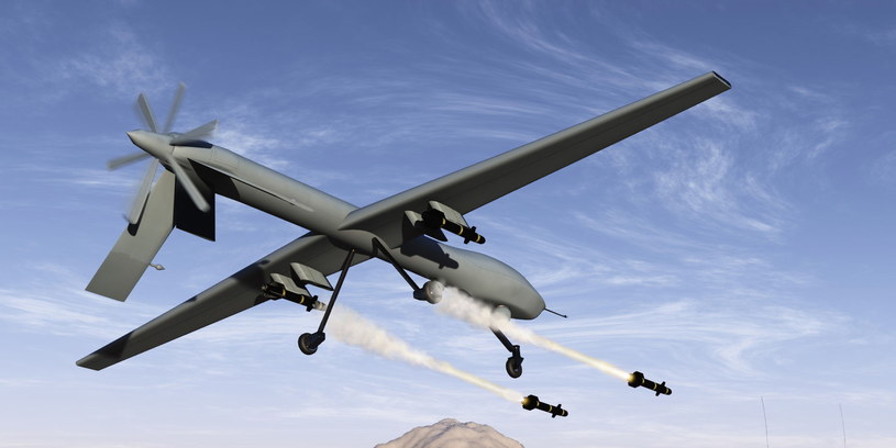 Drony bojowe są coraz bardziej niebezpiecznym narzędziem /123RF/PICSEL