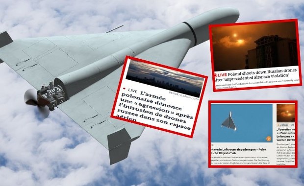 Drony nad Polską. Tak reagują światowe media 