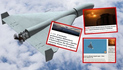 Drony nad Polską. Tak reagują światowe media 