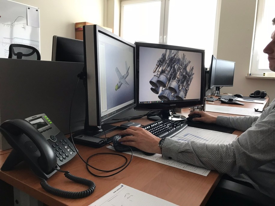 Drony powstają w zakładzie WB Electronics /Grzegorz Kwolek /RMF FM