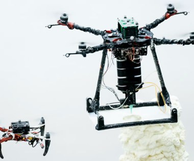 Drony-pszczoły drukują 3D w powietrzu