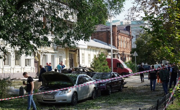 Drony spadły obok sztabu wojskowego w Rosji. Bywał w nim Putin