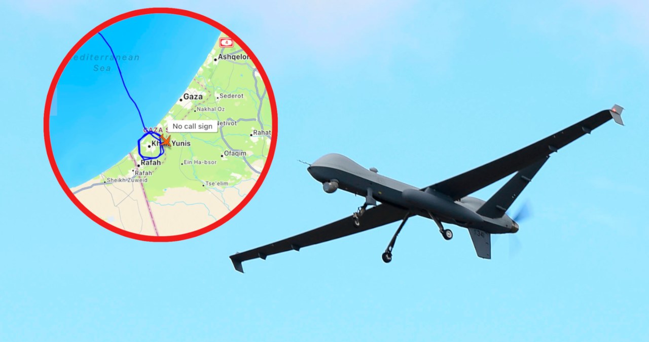 Drony USA latają nad Strefą Gazy, wspierając operację lądową Izraela. /Staff Sgt. Savannah L. Waters /Wikimedia