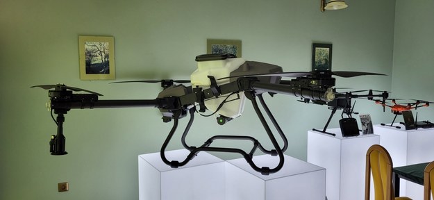 Drony w rolnictwie /Beniamin Piłat /RMF FM